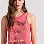 FUNKY BUDDHA Γυναικείο Αμάνικο T-Shirt FBL009-132-04