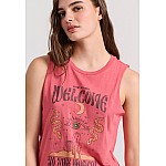 FUNKY BUDDHA Γυναικείο Αμάνικο T-Shirt FBL009-132-04