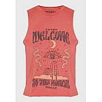 FUNKY BUDDHA Γυναικείο Αμάνικο T-Shirt FBL009-132-04
