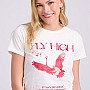 FUNKY BUDDHA Γυναικείο Cropped T-Shirt FBL009-146-04