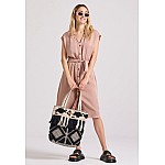 FUNKY BUDDHA Γυναικείο Σεμιζιέ Μίντι Φόρεμα FBL009-147-13