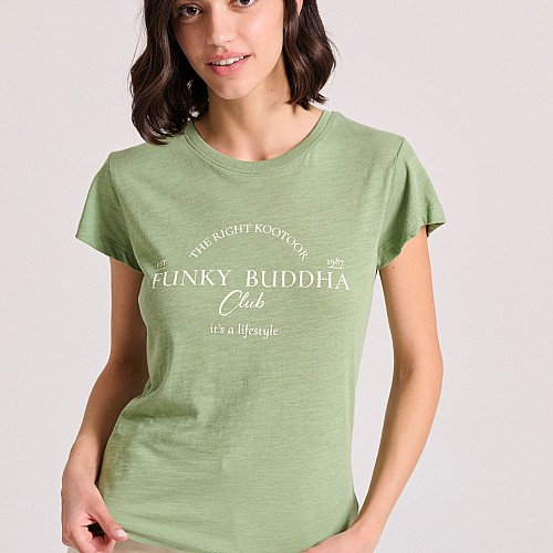 FUNKY BUDDHA Γυναικείο T-Shirt FBL009-162-04