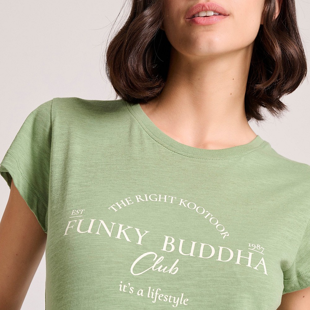 FUNKY BUDDHA Γυναικείο T-Shirt FBL009-162-04
