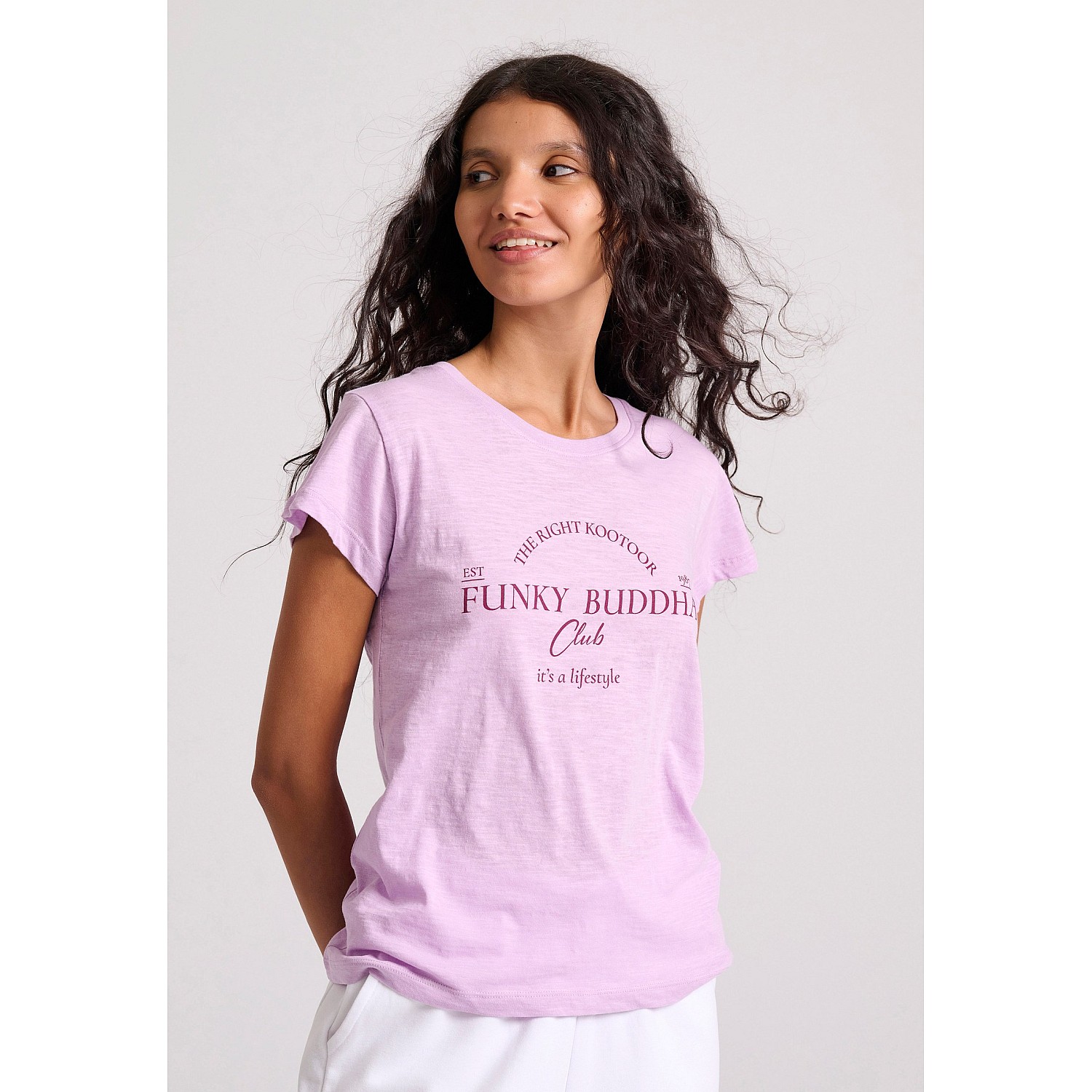 FUNKY BUDDHA Γυναικείο T-Shirt FBL009-162-04