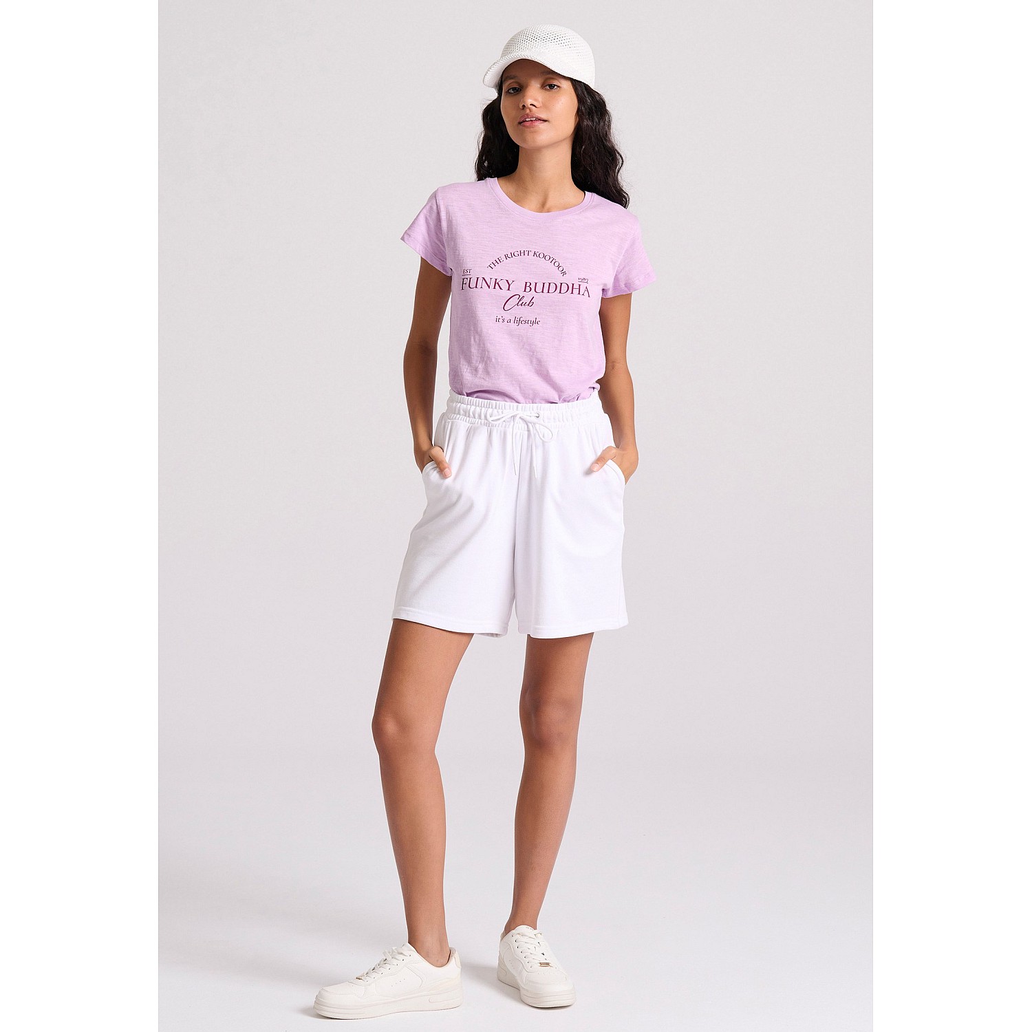 FUNKY BUDDHA Γυναικείο T-Shirt FBL009-162-04