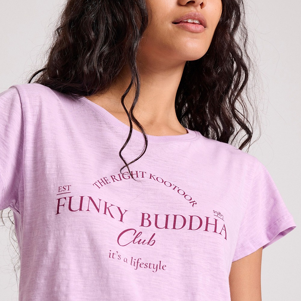 FUNKY BUDDHA Γυναικείο T-Shirt FBL009-162-04