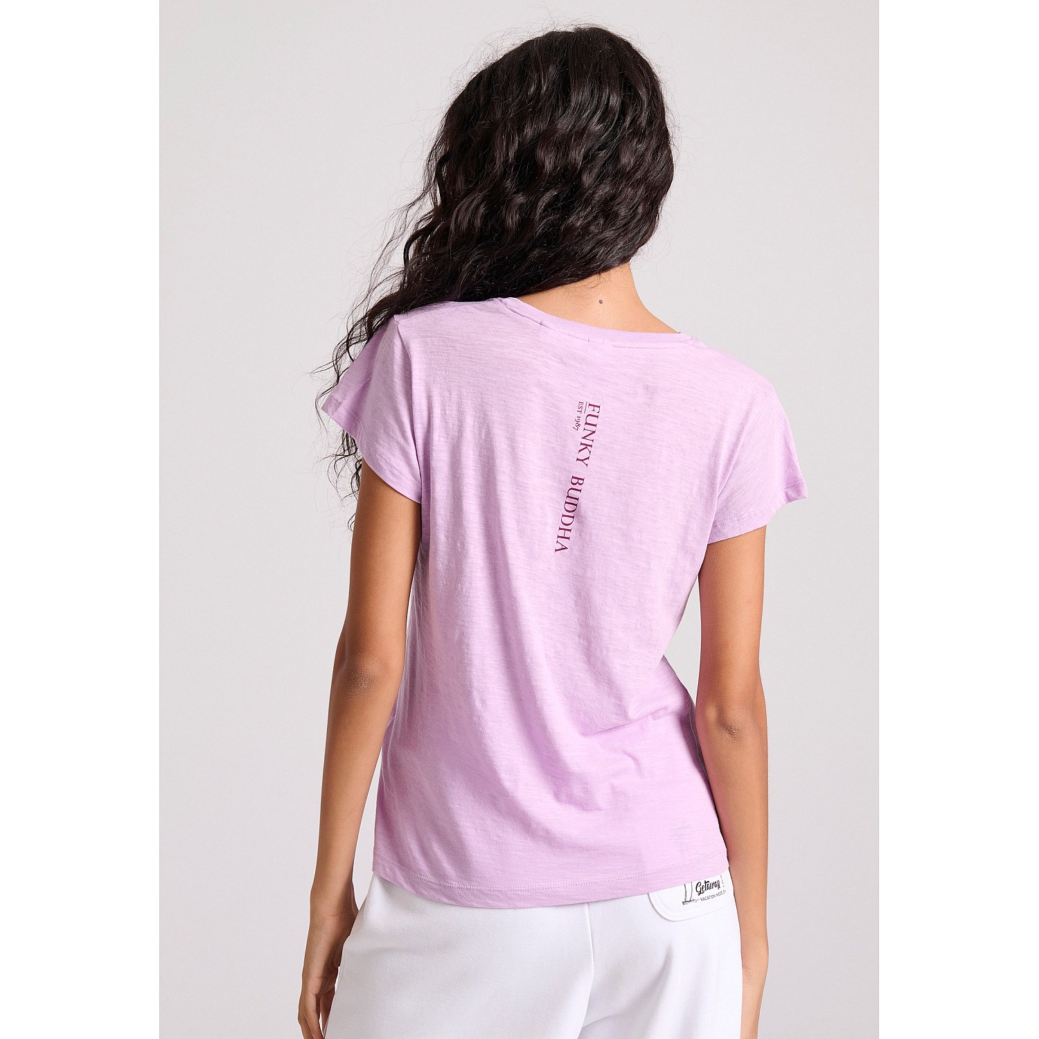 FUNKY BUDDHA Γυναικείο T-Shirt FBL009-162-04