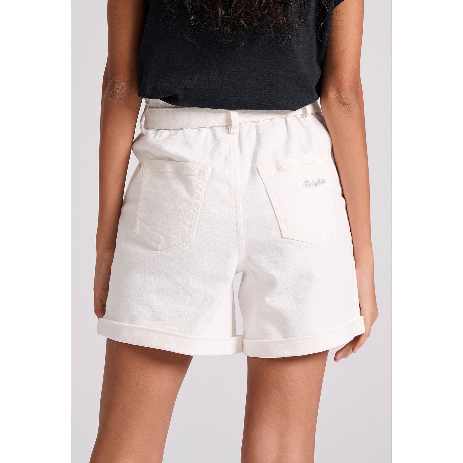 FUNKY BUDDHA Γυναικείο Τζιν Σορτς FBL009-164-03