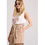 FUNKY BUDDHA Γυναικείο Τζιν Σορτς FBL009-164-03