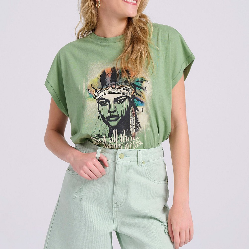 FUNKY BUDDHA Γυναικεία Τζιν Βερμούδα FBL009-172-03