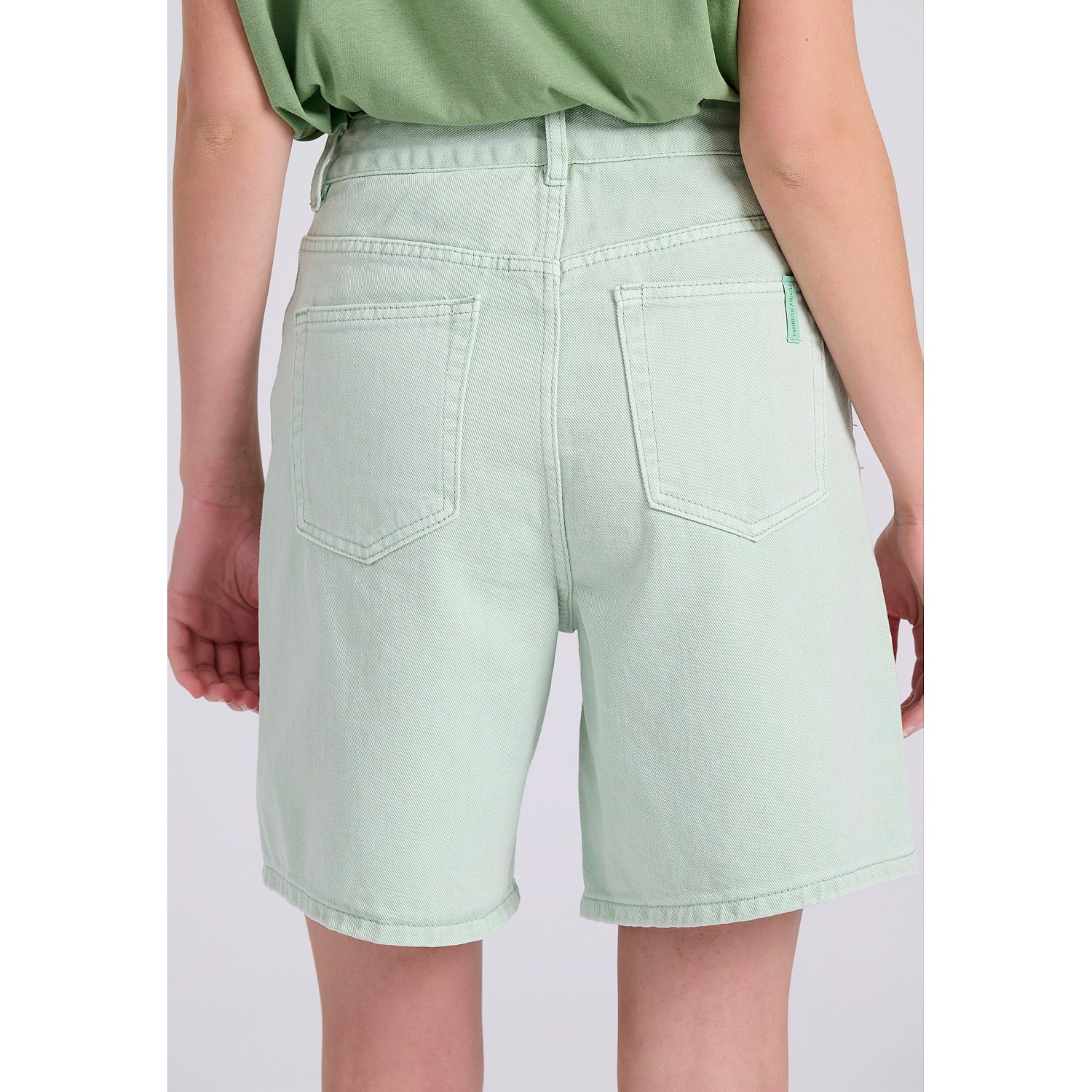FUNKY BUDDHA Γυναικεία Τζιν Βερμούδα FBL009-172-03