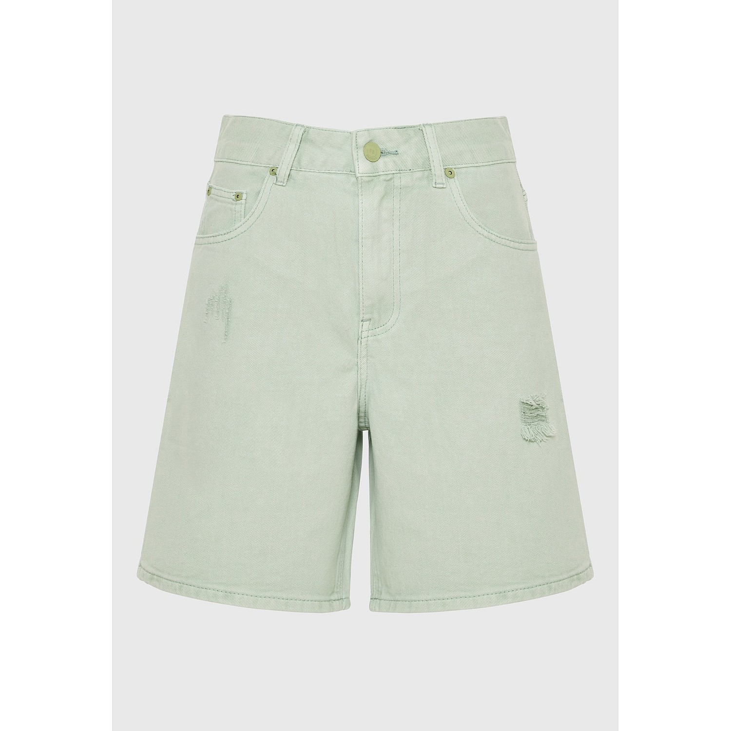FUNKY BUDDHA Γυναικεία Τζιν Βερμούδα FBL009-172-03