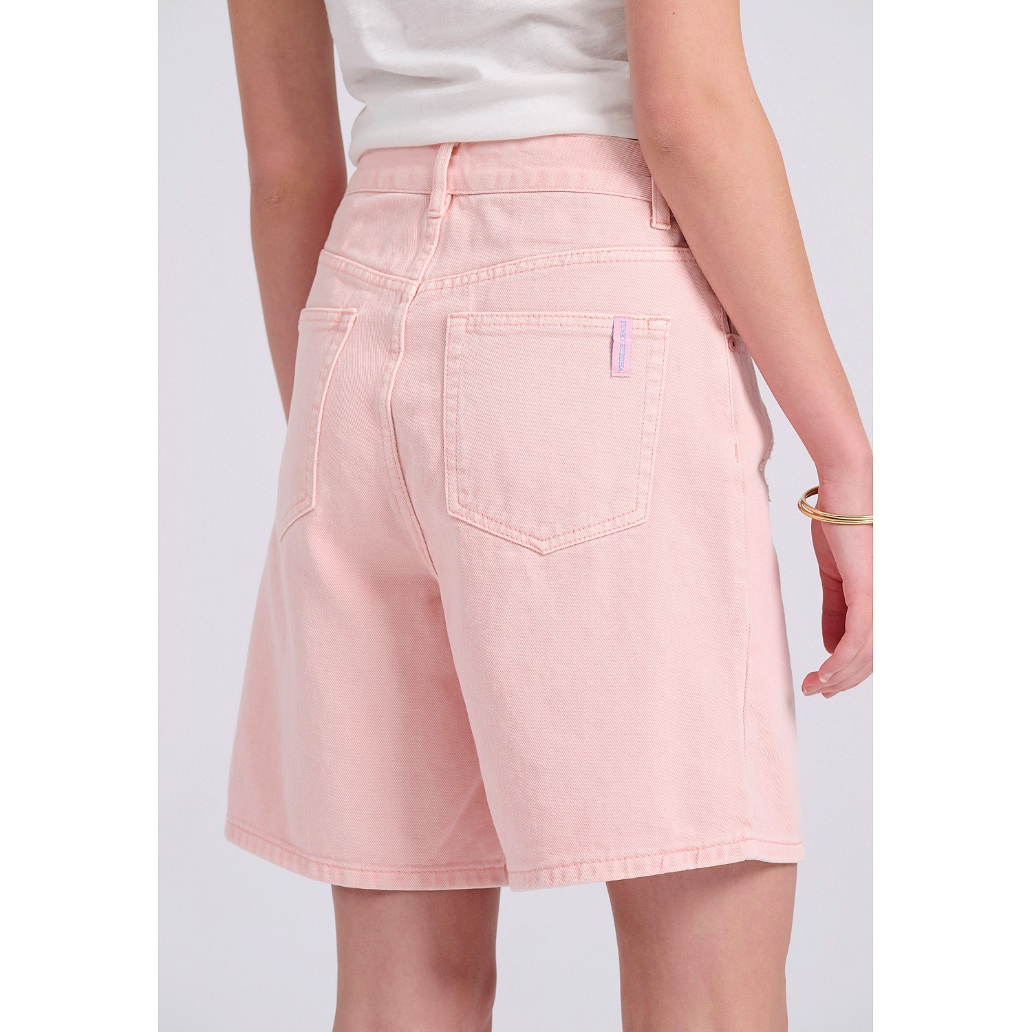 FUNKY BUDDHA Γυναικεία Τζιν Βερμούδα FBL009-172-03