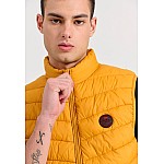FUNKY BUDDHA Ανδρικό Αμάνικο Καπιτονέ Μπουφάν FBM009-001-01