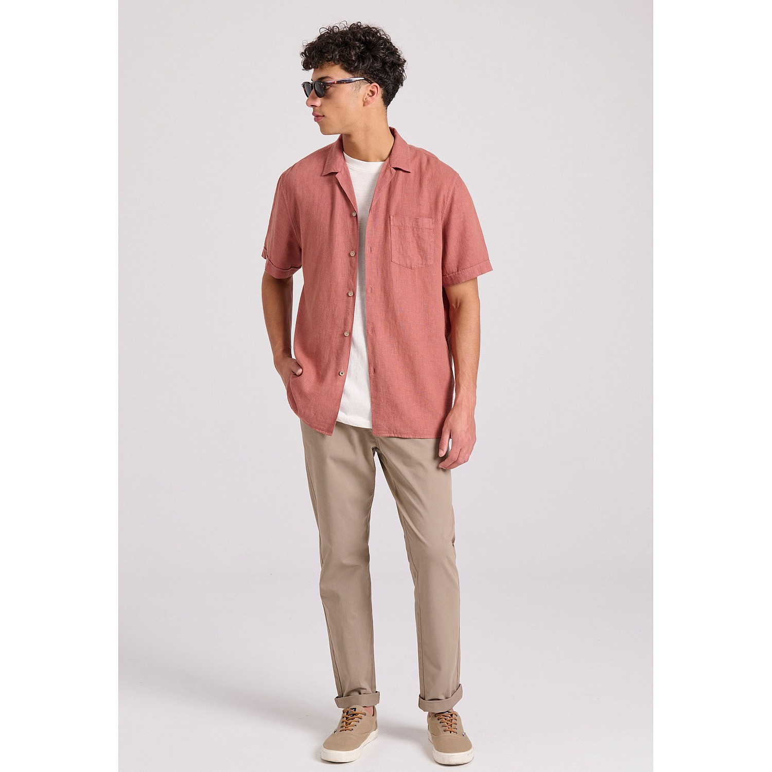 FUNKY BUDDHA Ανδρικό Chino Παντελόνι FBM009-001-02