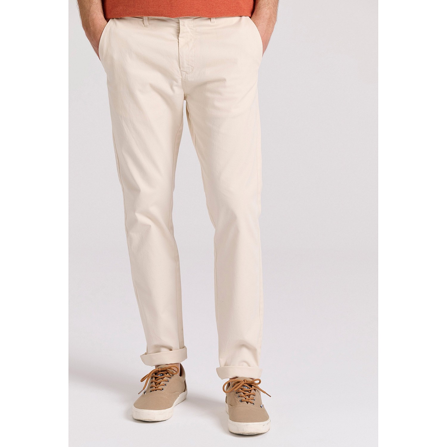 FUNKY BUDDHA Ανδρικό Chino Παντελόνι FBM009-001-02