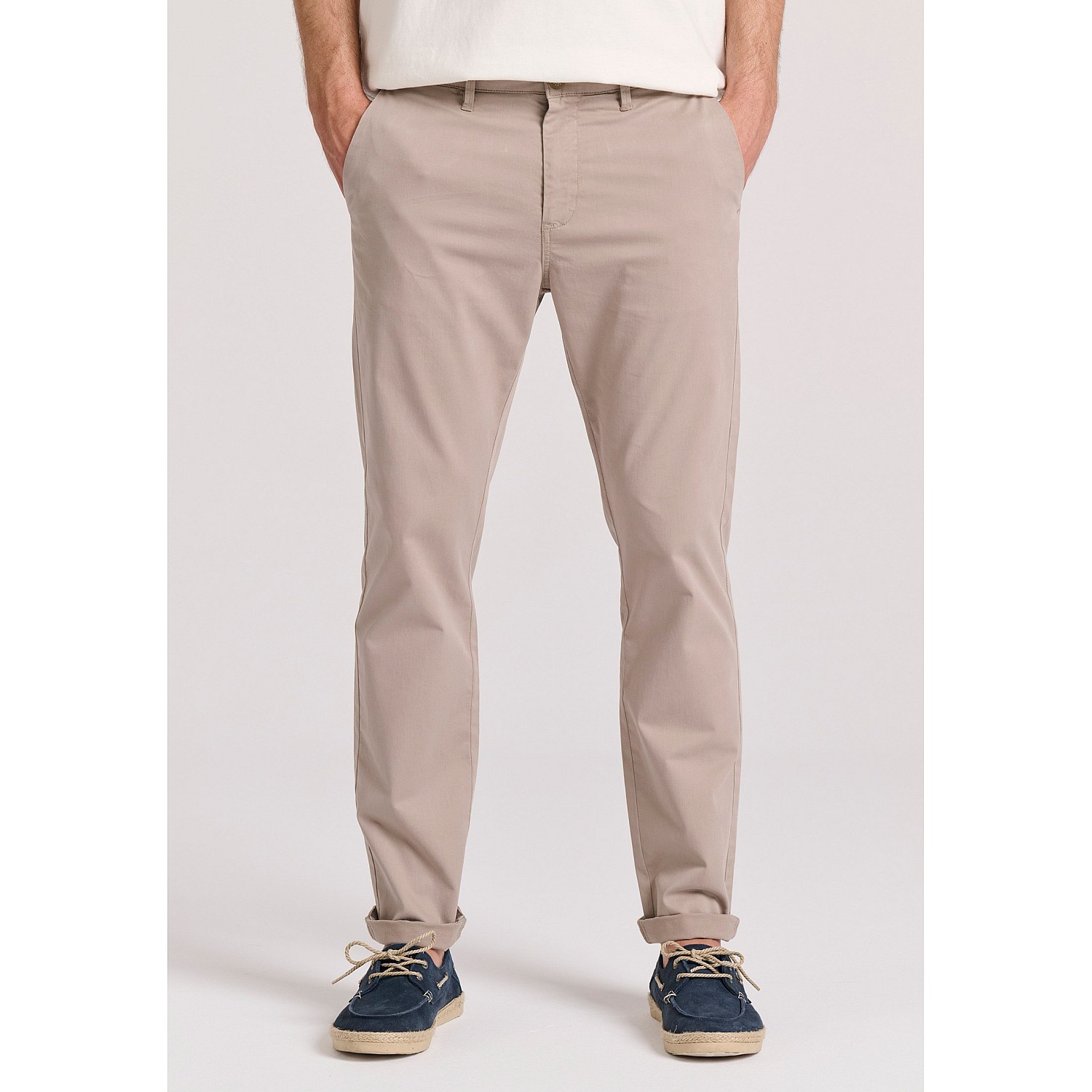 FUNKY BUDDHA Ανδρικό Chino Παντελόνι FBM009-001-02