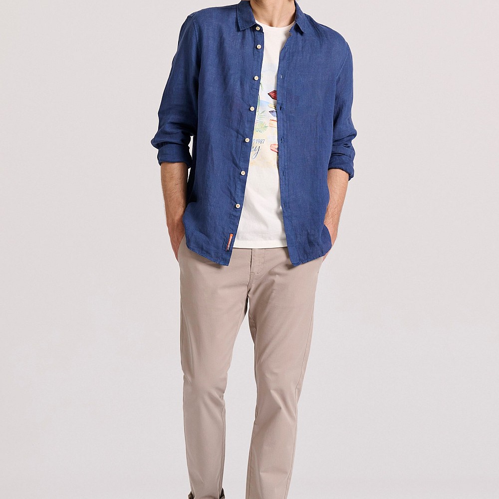 FUNKY BUDDHA Ανδρικό Chino Παντελόνι FBM009-001-02
