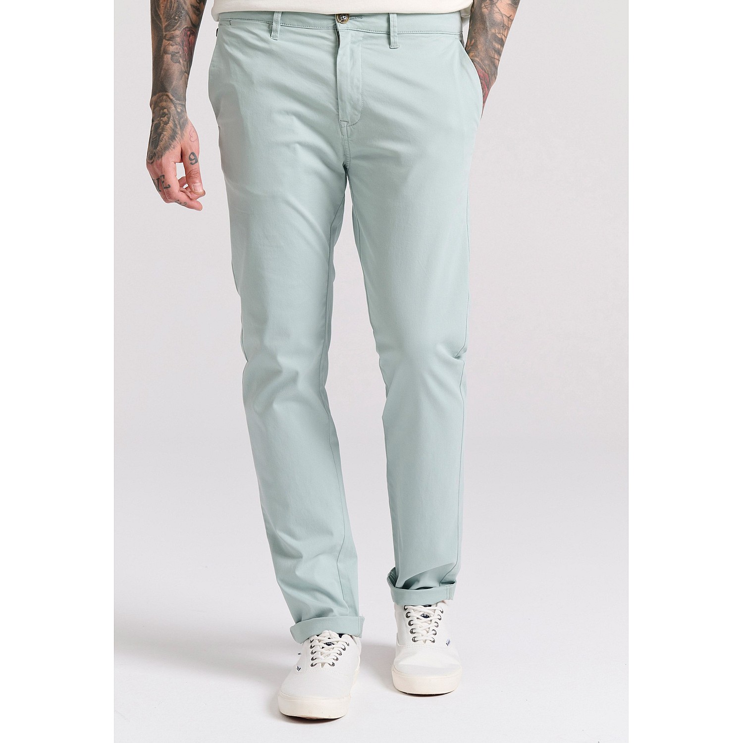 FUNKY BUDDHA Ανδρικό Chino Παντελόνι FBM009-001-02