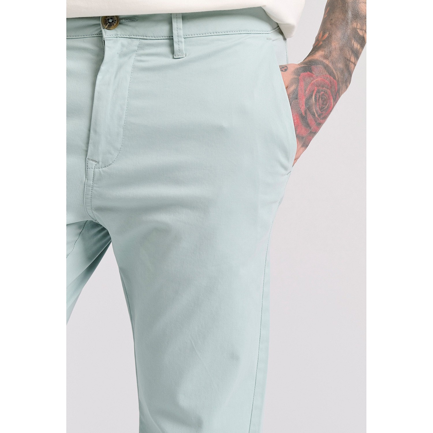 FUNKY BUDDHA Ανδρικό Chino Παντελόνι FBM009-001-02