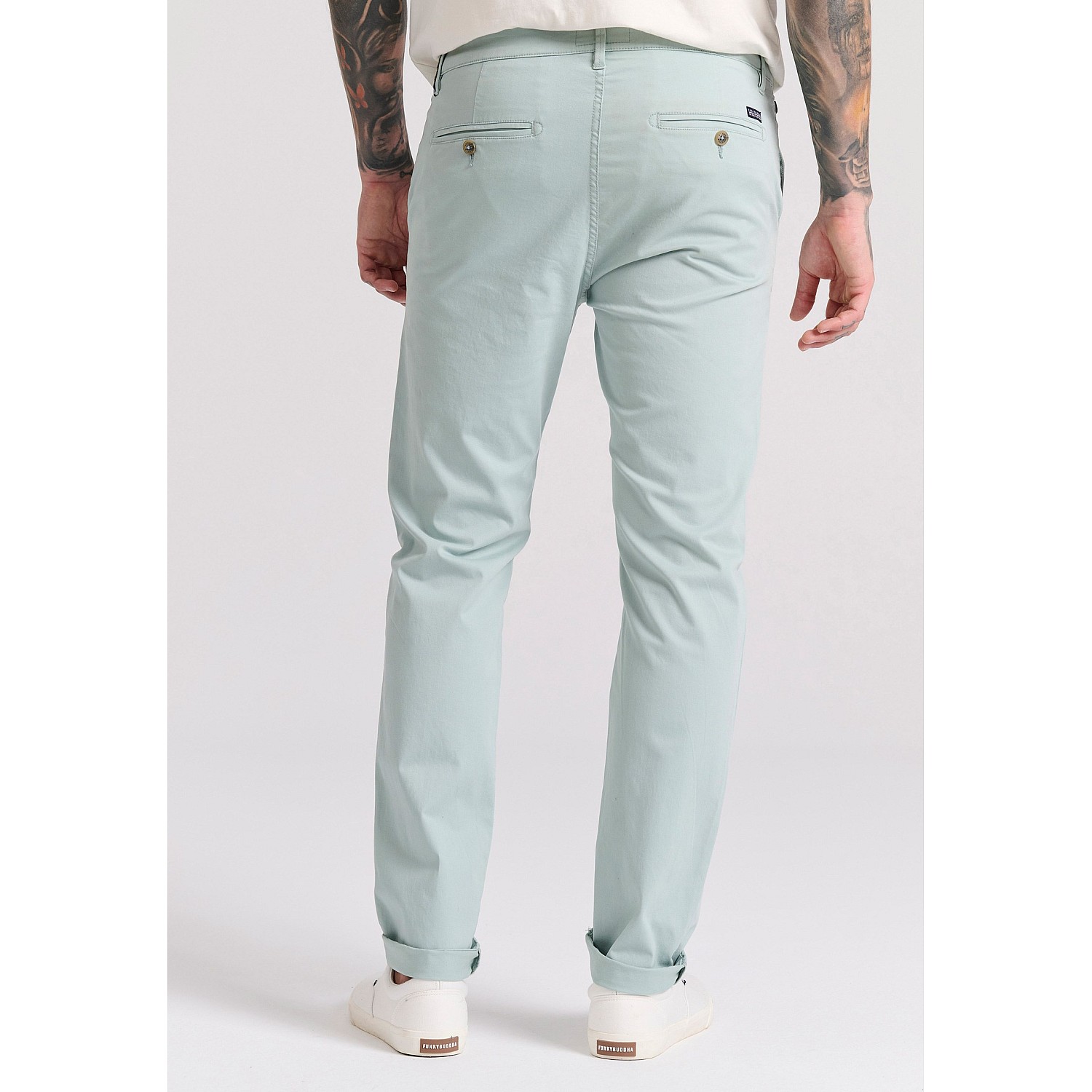 FUNKY BUDDHA Ανδρικό Chino Παντελόνι FBM009-001-02