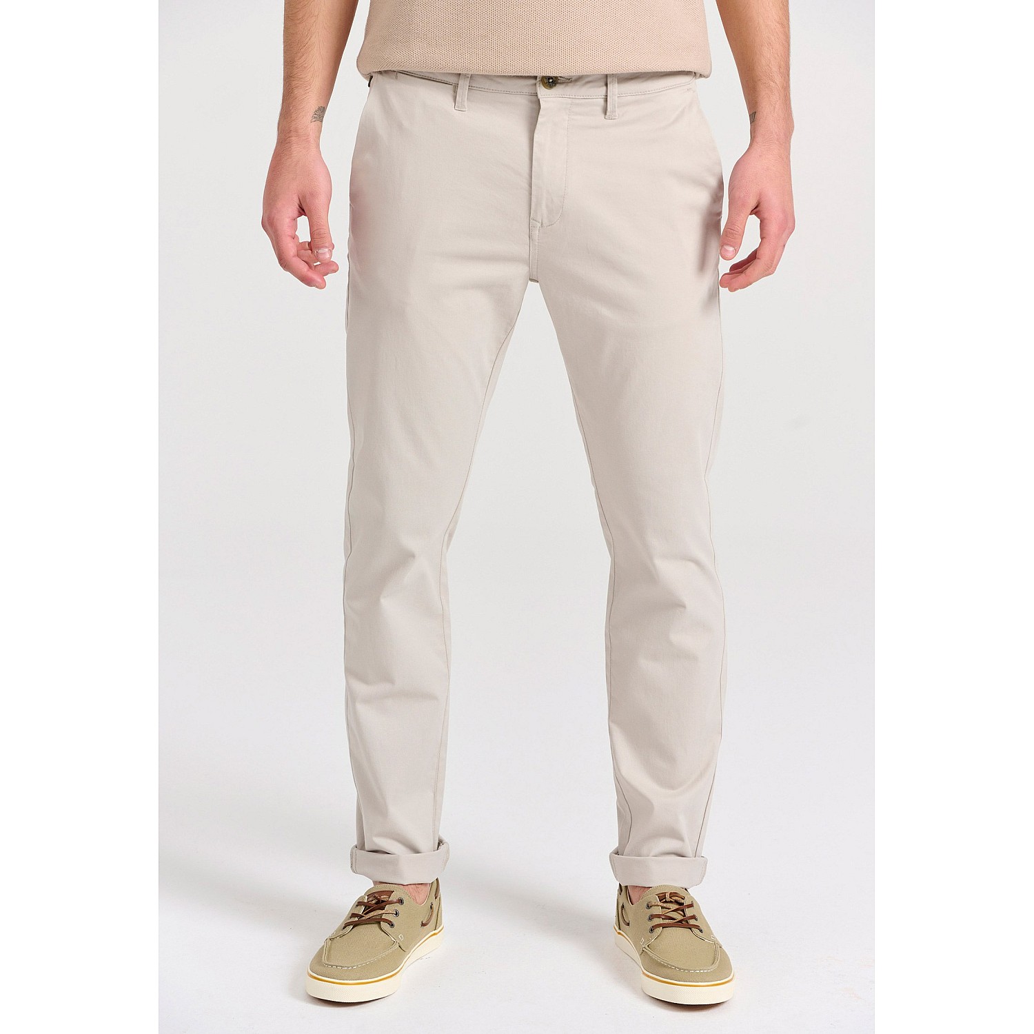 FUNKY BUDDHA Ανδρικό Chino Παντελόνι FBM009-001-02