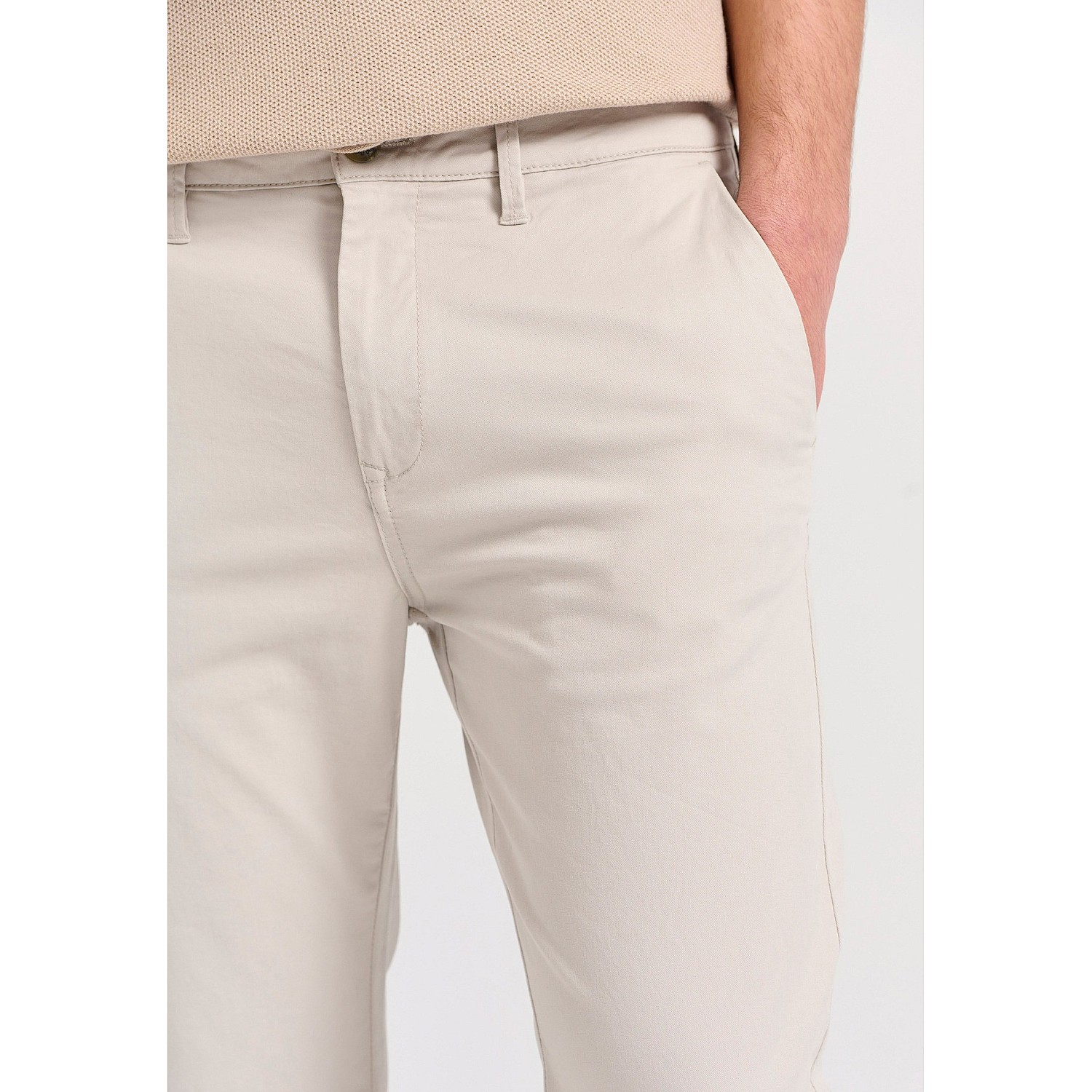 FUNKY BUDDHA Ανδρικό Chino Παντελόνι FBM009-001-02