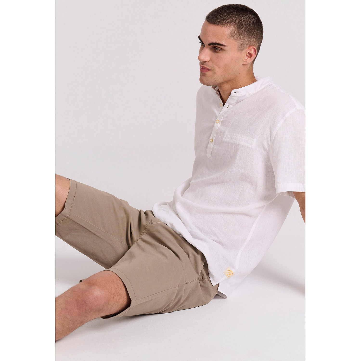 FUNKY BUDDHA Ανδρική Βερμούδα Chino FBM009-001-03