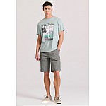 FUNKY BUDDHA Ανδρική Βερμούδα Chino FBM009-001-03