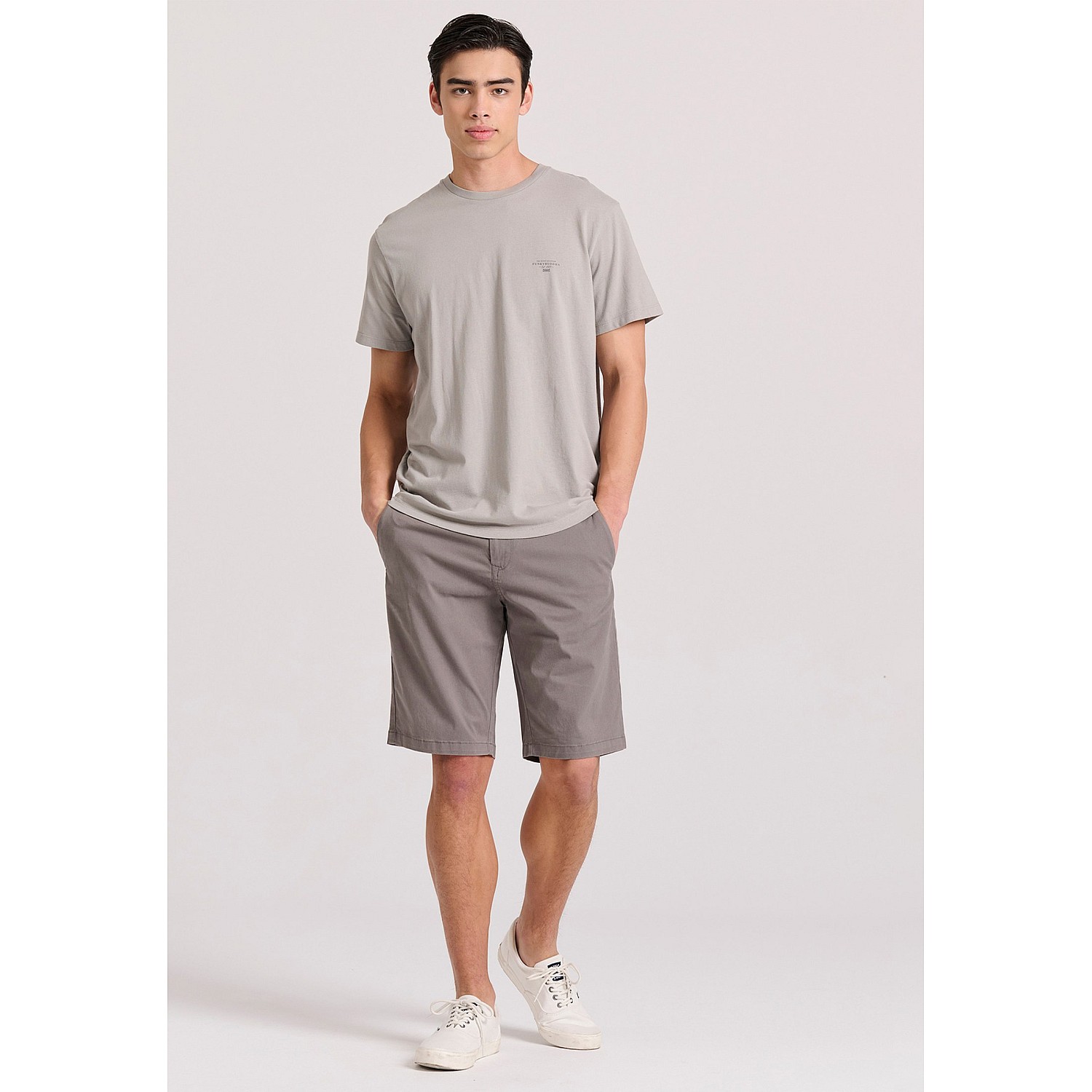 FUNKY BUDDHA Ανδρική Βερμούδα Chino FBM009-001-03