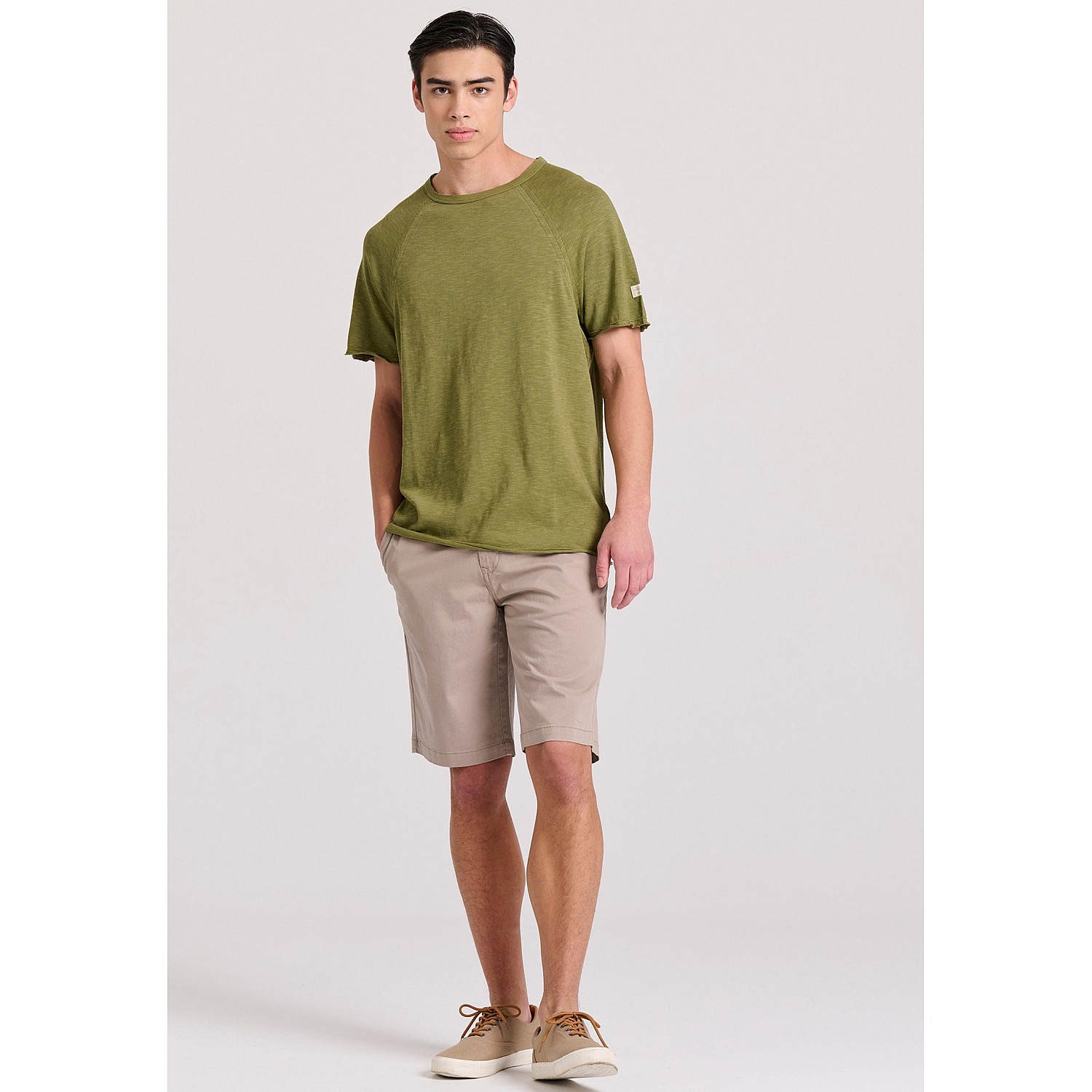 FUNKY BUDDHA Ανδρική Βερμούδα Chino FBM009-001-03