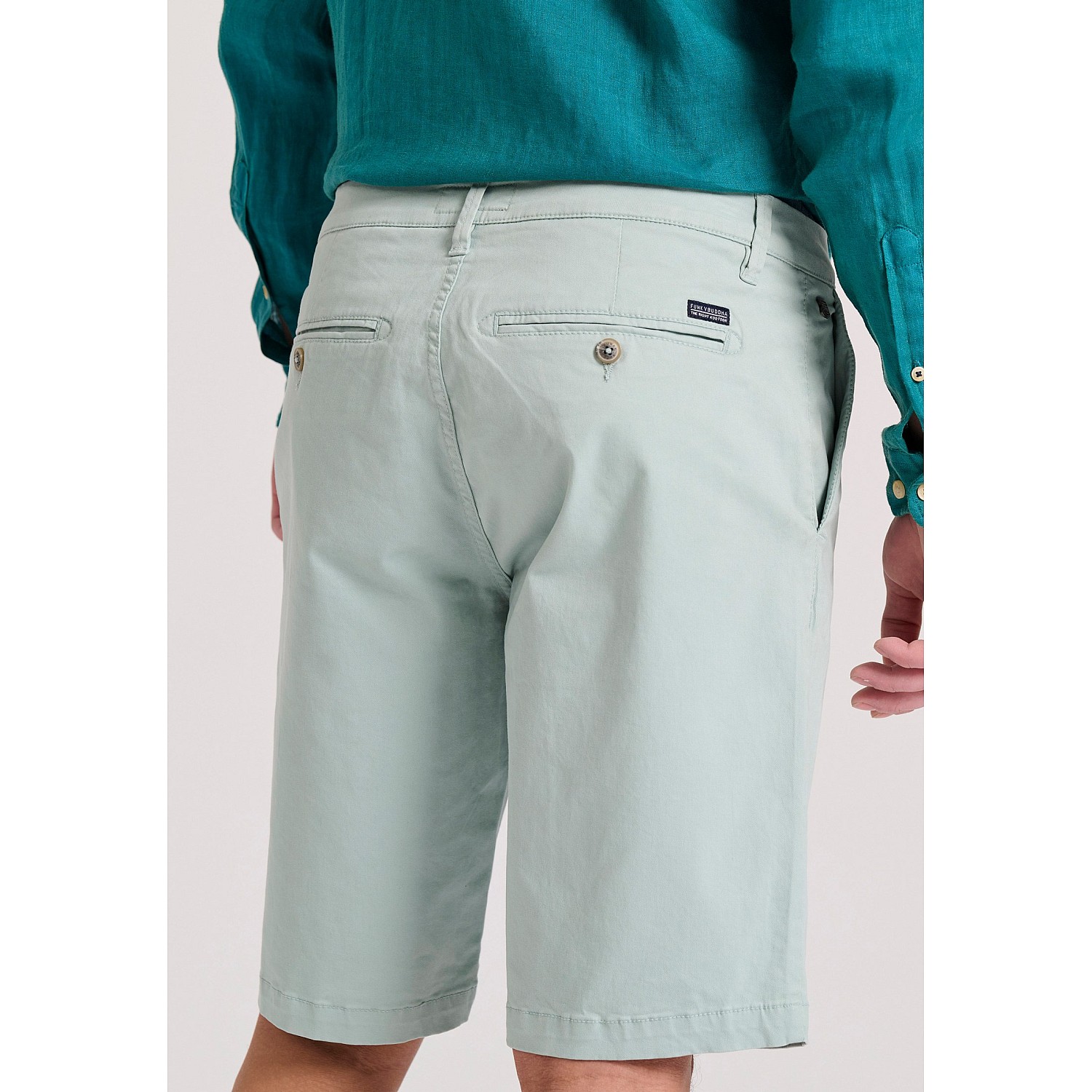 FUNKY BUDDHA Ανδρική Βερμούδα Chino FBM009-001-03
