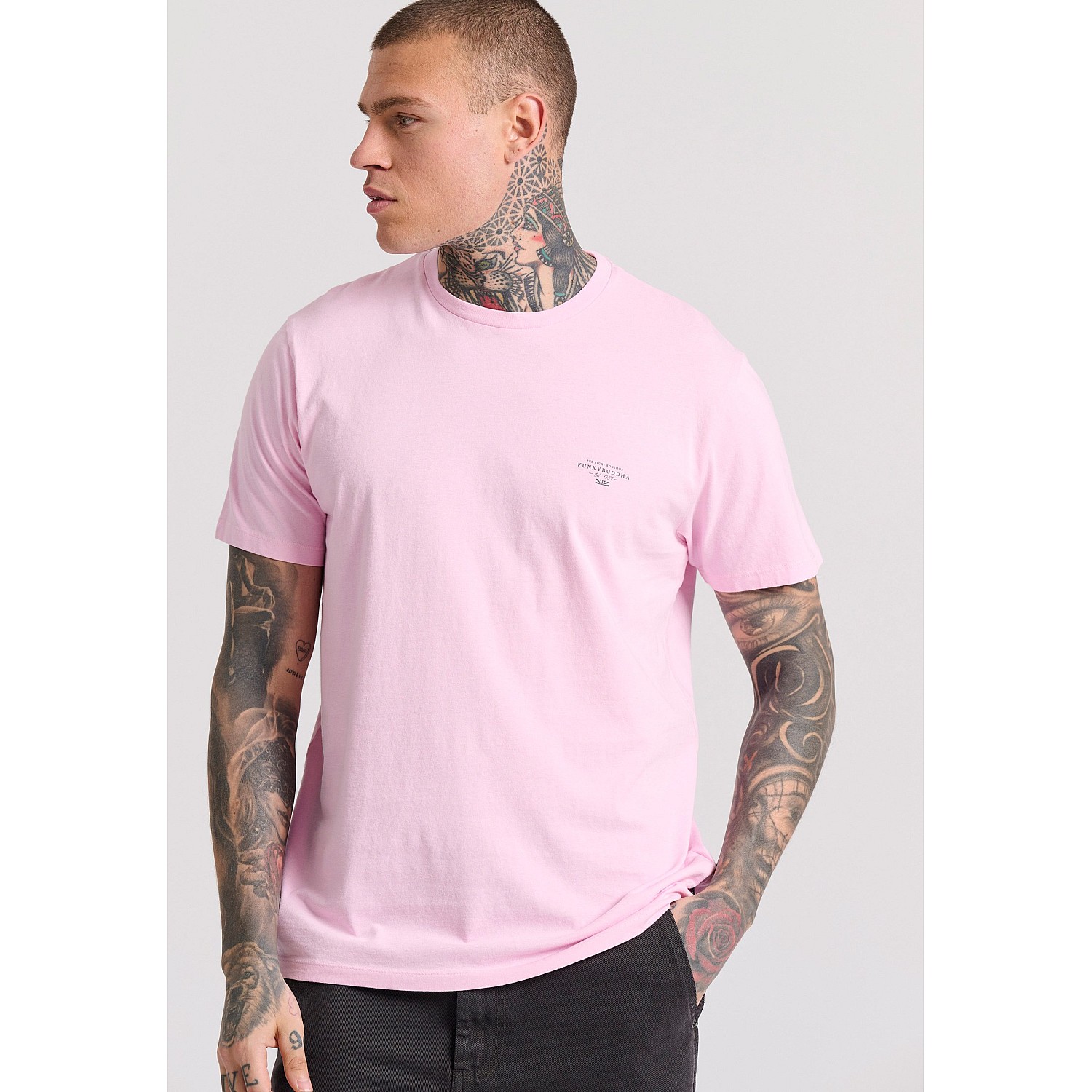 FUNKY BUDDHA Ανδρικό T-Shirt FBM009-001-04