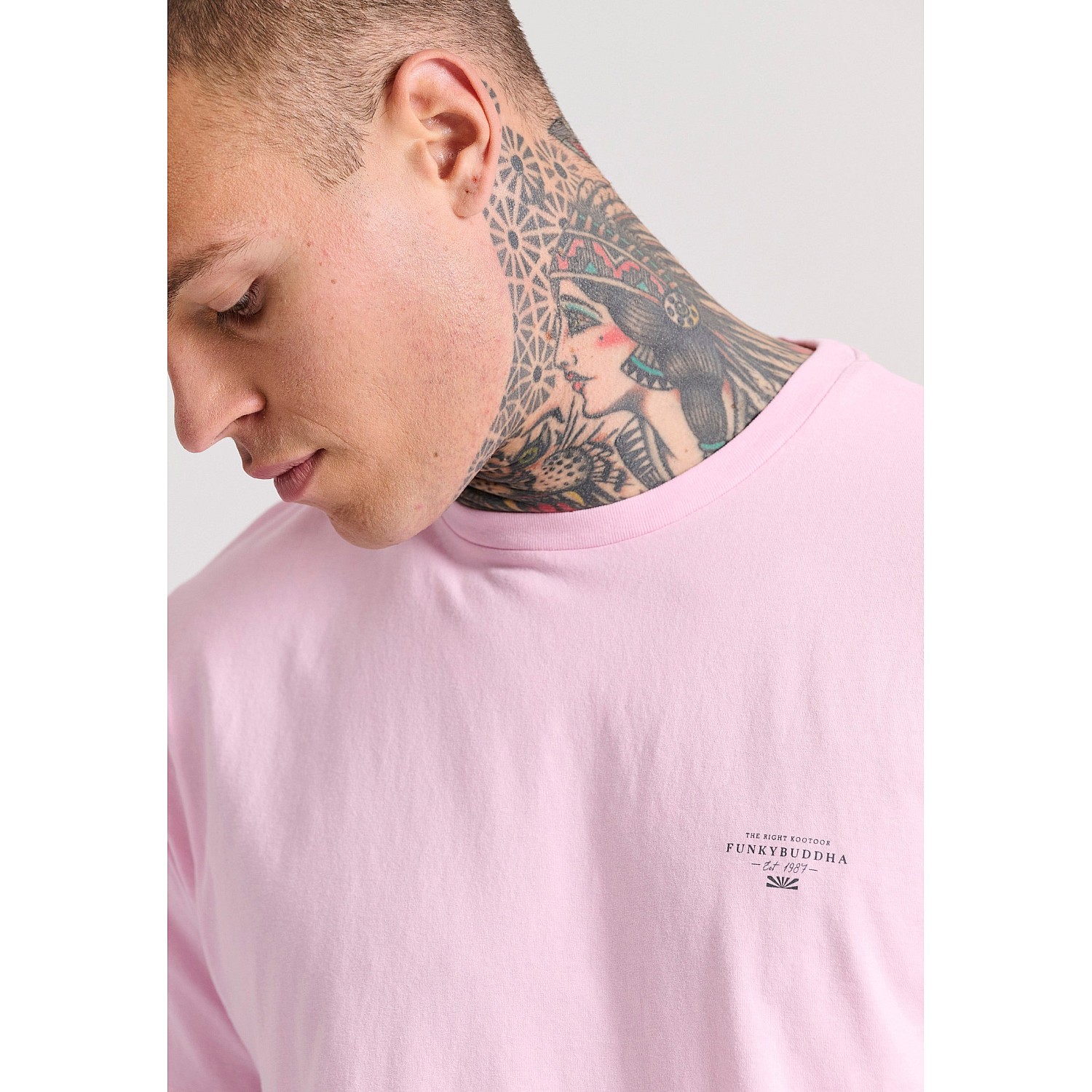 FUNKY BUDDHA Ανδρικό T-Shirt FBM009-001-04
