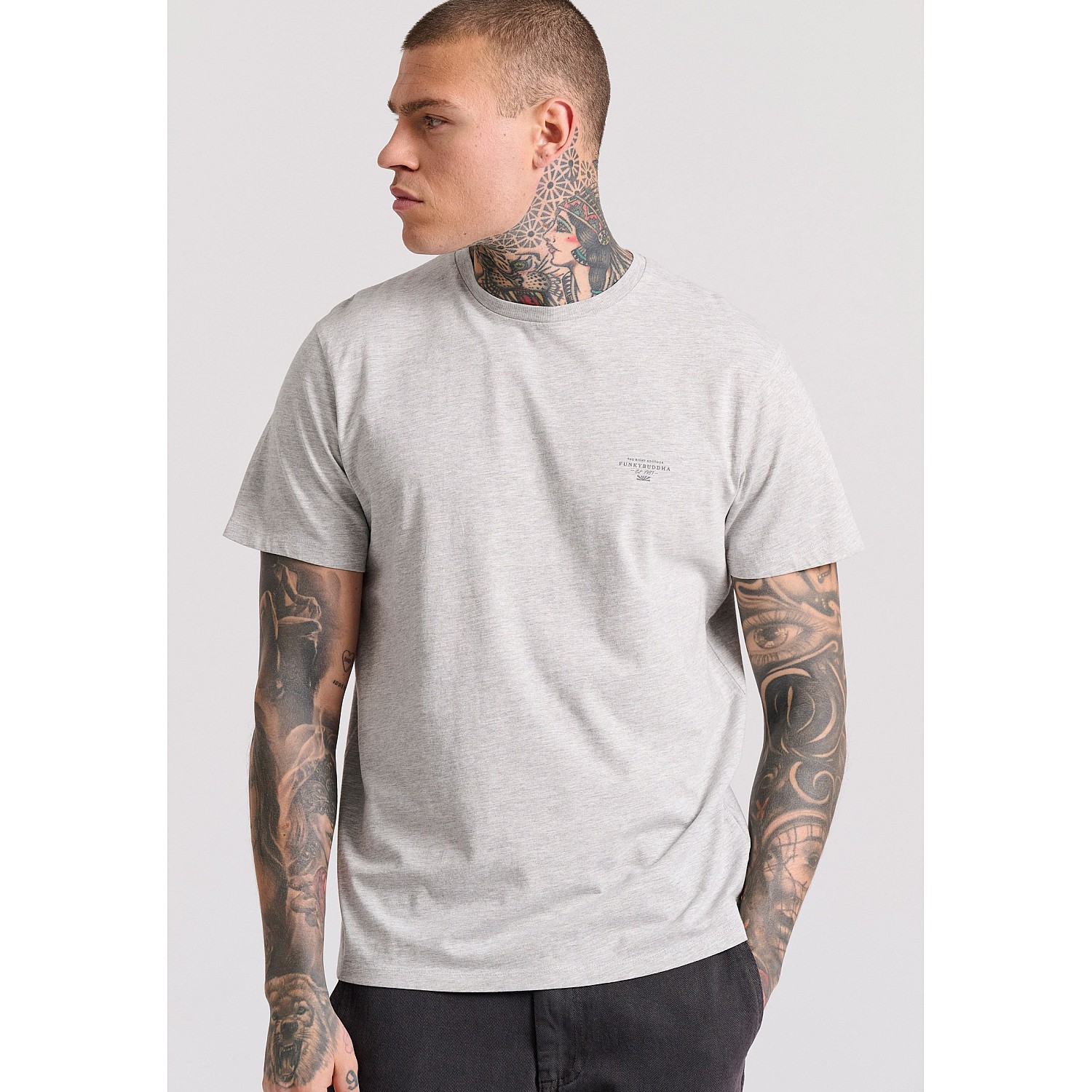 FUNKY BUDDHA Ανδρικό T-Shirt FBM009-001-04
