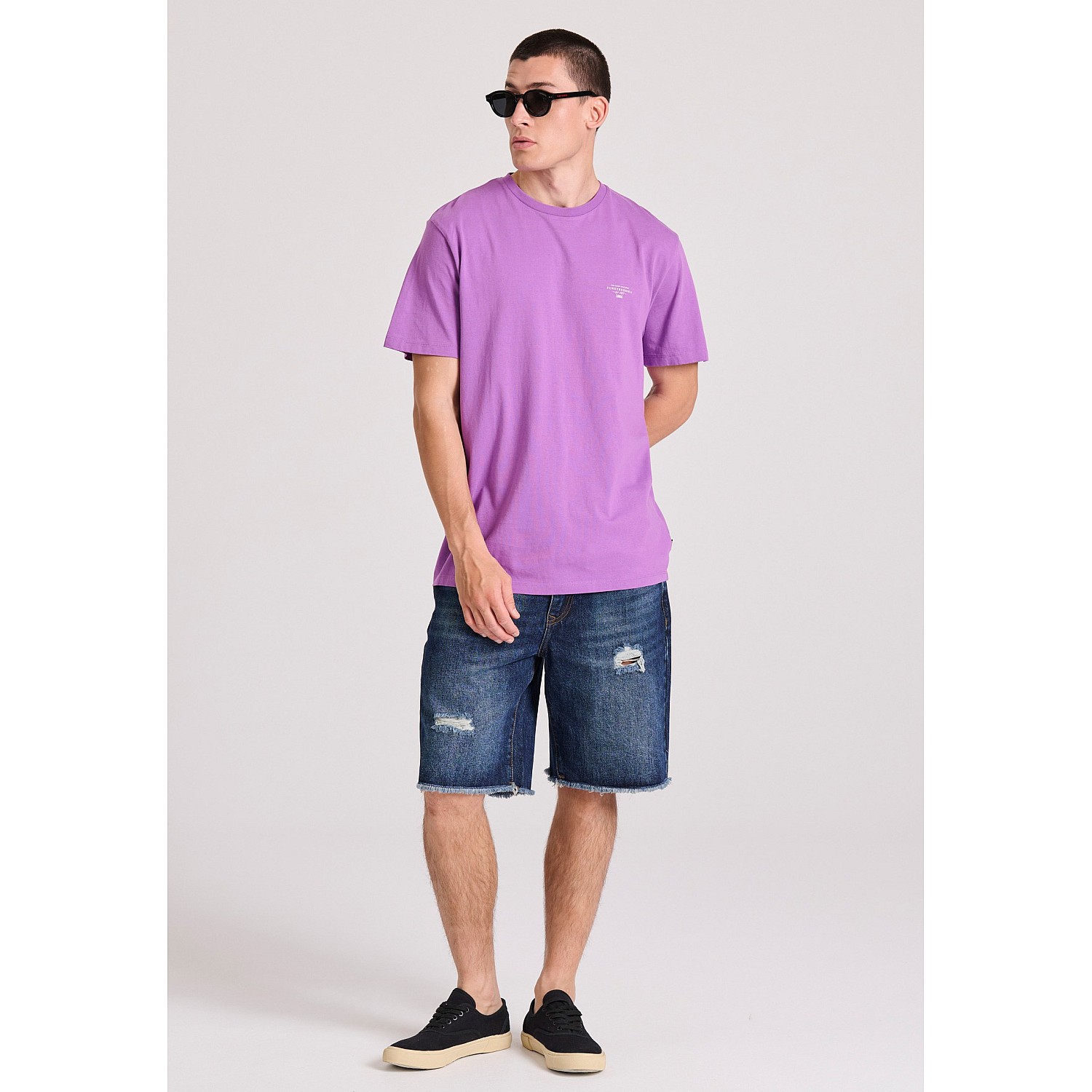 FUNKY BUDDHA Ανδρικό T-Shirt FBM009-001-04
