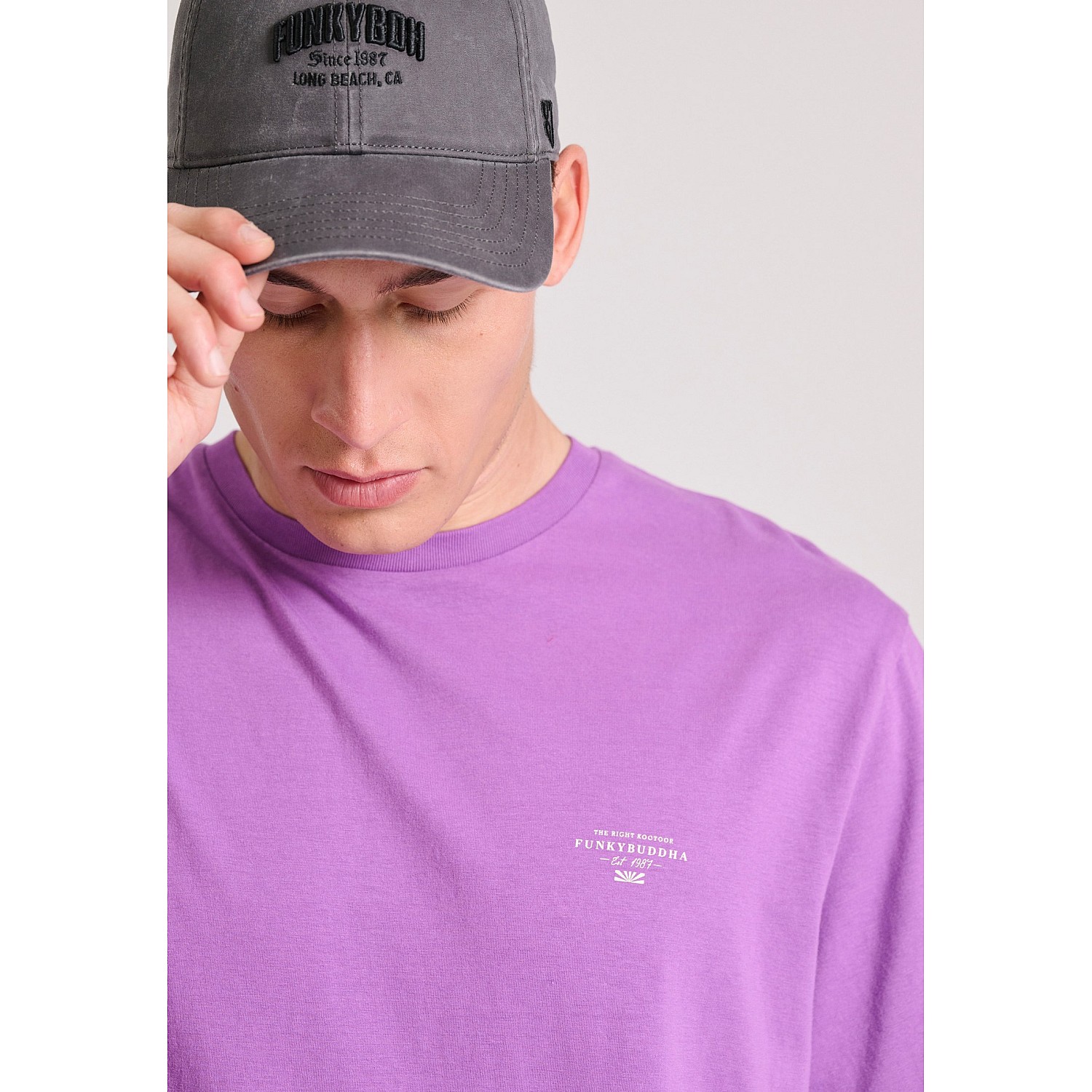 FUNKY BUDDHA Ανδρικό T-Shirt FBM009-001-04