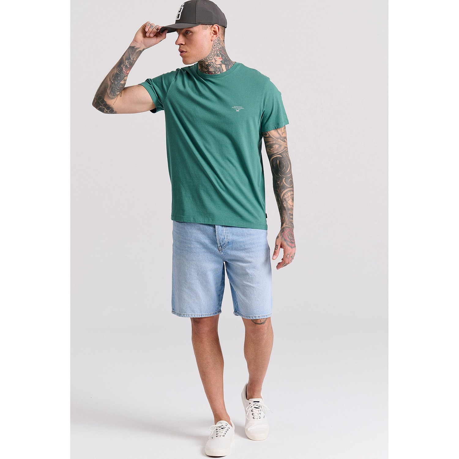 FUNKY BUDDHA Ανδρικό T-Shirt FBM009-001-04