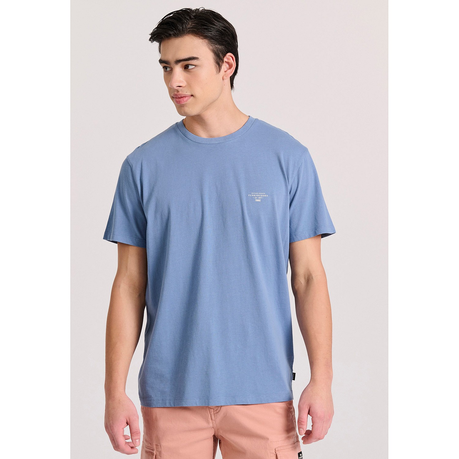 FUNKY BUDDHA Ανδρικό T-Shirt FBM009-001-04