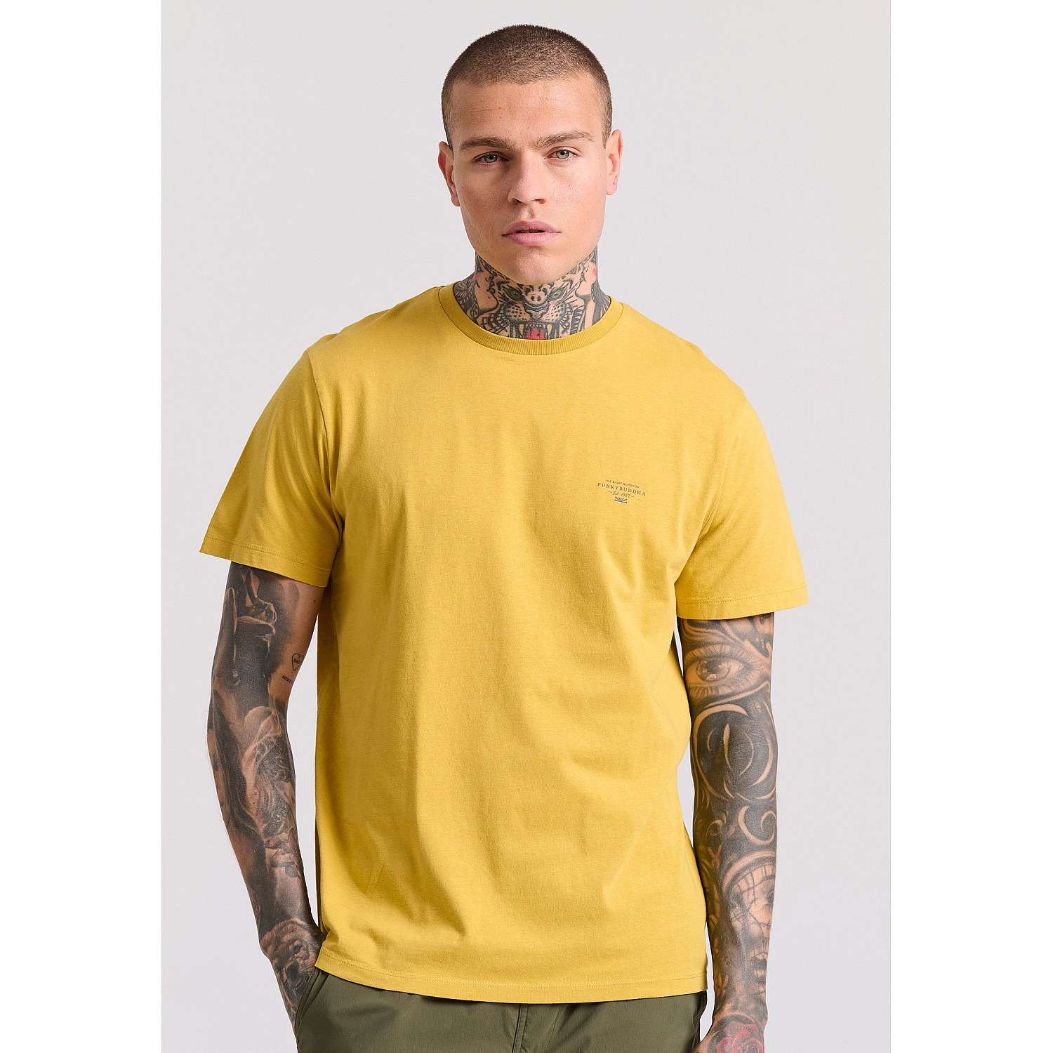 FUNKY BUDDHA Ανδρικό T-Shirt FBM009-001-04