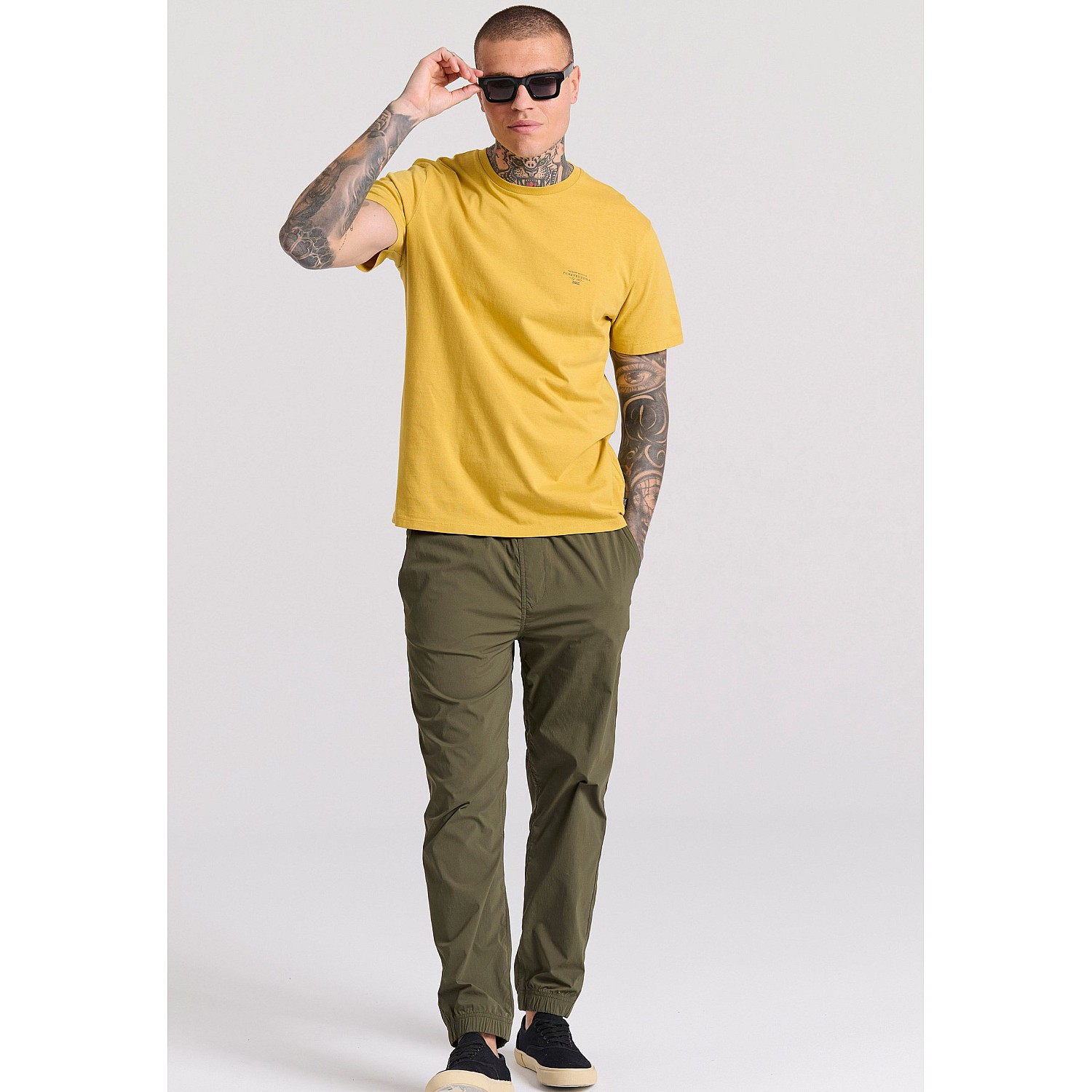 FUNKY BUDDHA Ανδρικό T-Shirt FBM009-001-04