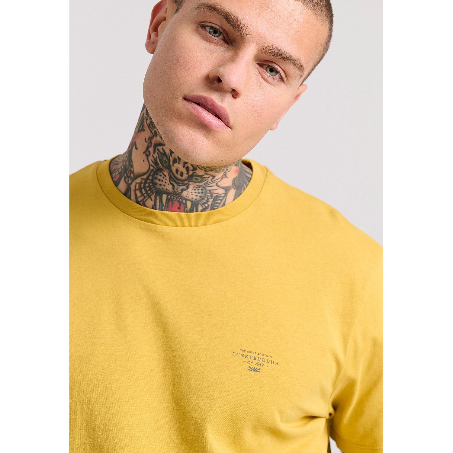 FUNKY BUDDHA Ανδρικό T-Shirt FBM009-001-04