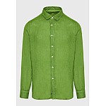 FUNKY BUDDHA Ανδρικό Garment Dyed Λινό Πουκάμισο FBM009-001-05