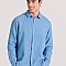 FUNKY BUDDHA Ανδρικό Garment Dyed Λινό Πουκάμισο FBM009-001-05