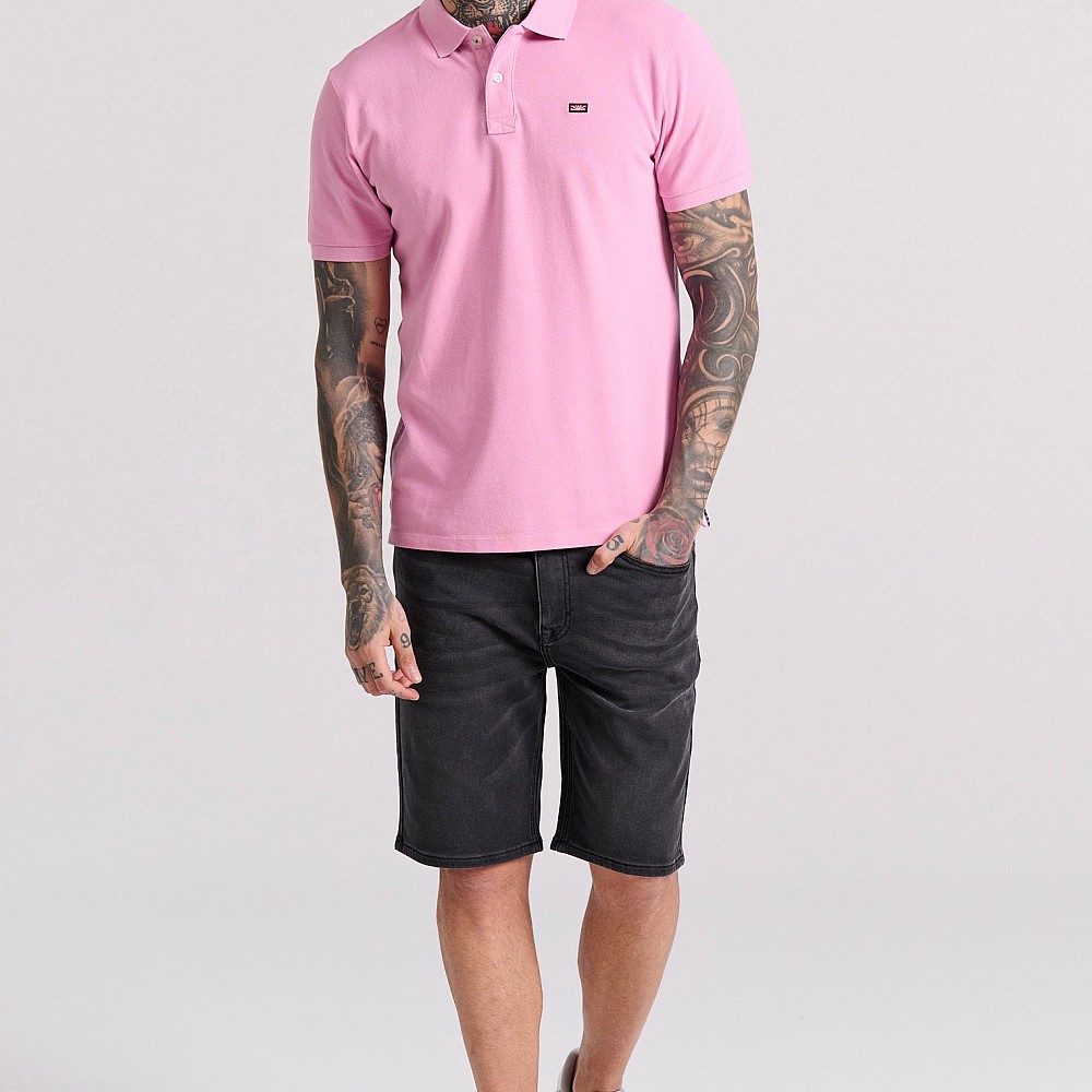 FUNKY BUDDHA Ανδρική Polo Μπλούζα FBM009-001-11