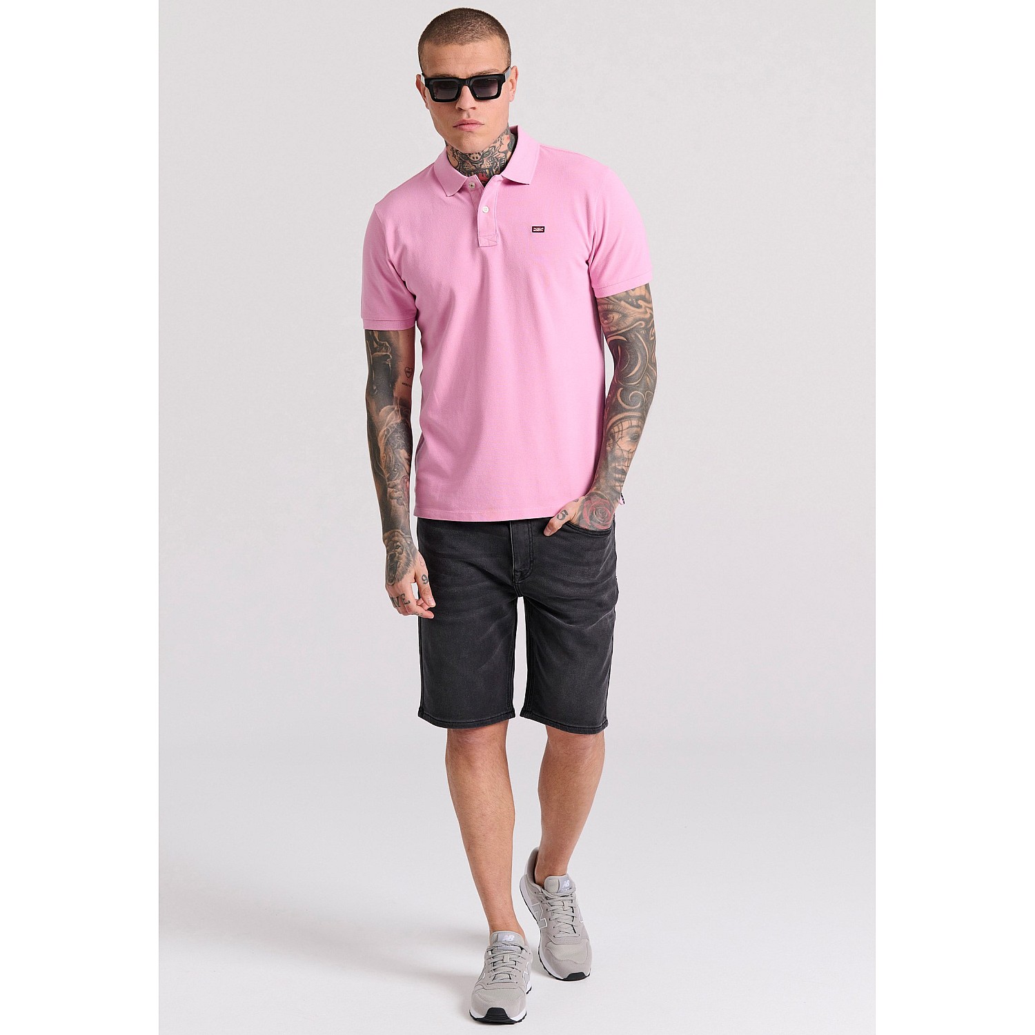 FUNKY BUDDHA Ανδρική Polo Μπλούζα FBM009-001-11