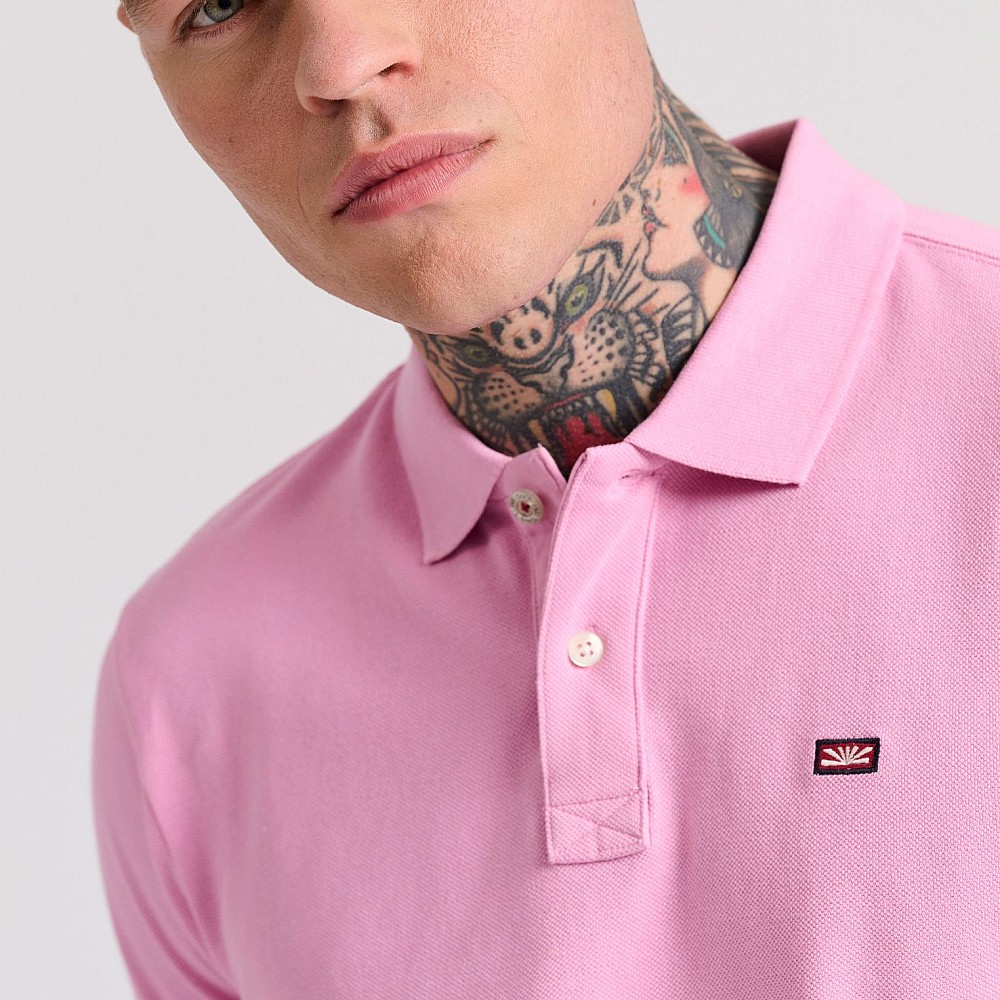 FUNKY BUDDHA Ανδρική Polo Μπλούζα FBM009-001-11