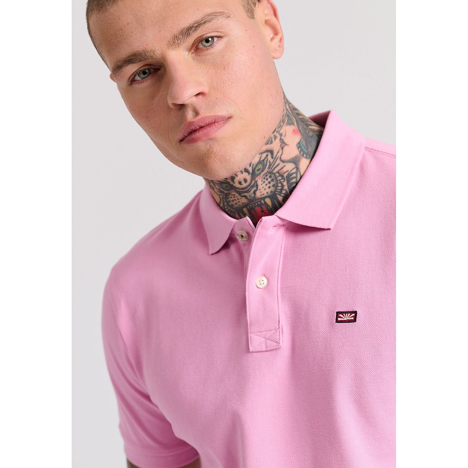 FUNKY BUDDHA Ανδρική Polo Μπλούζα FBM009-001-11