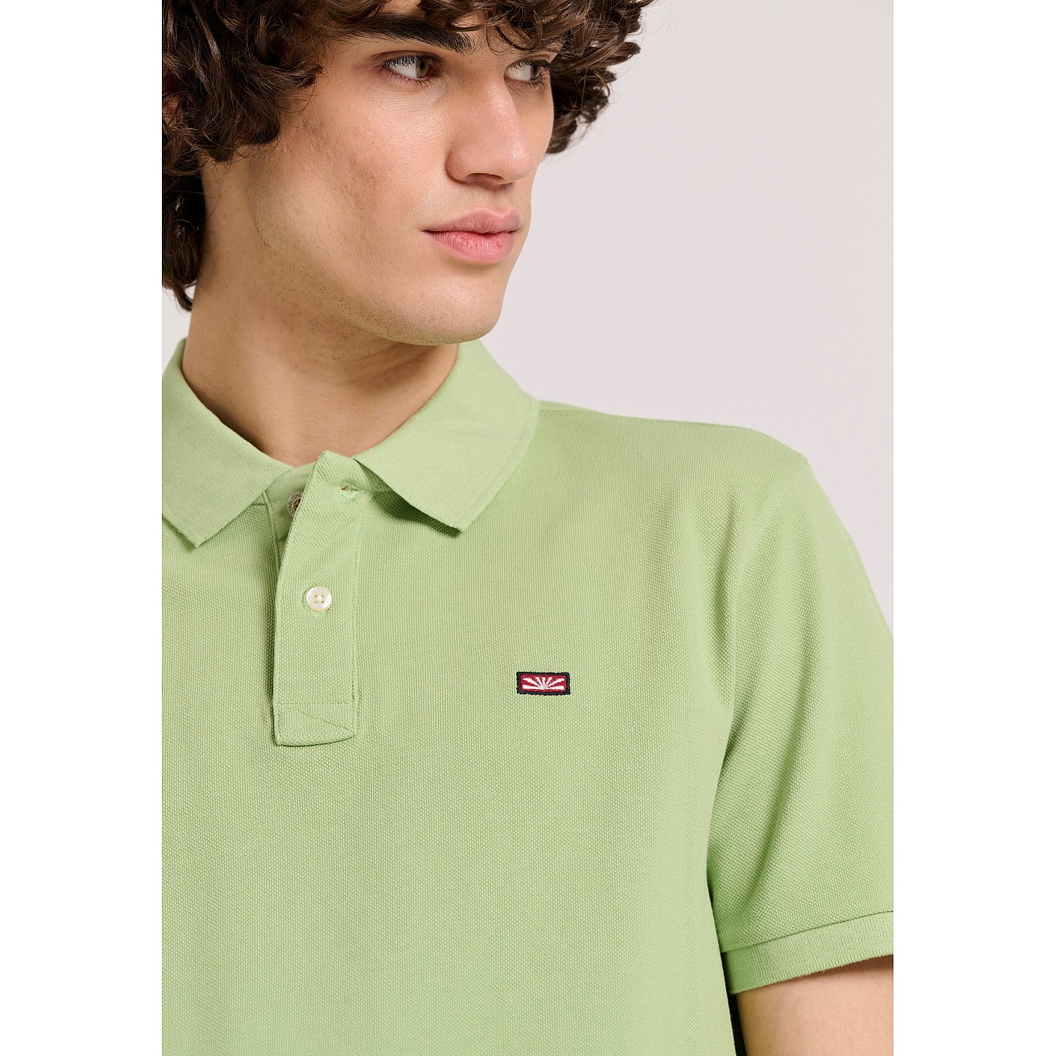 FUNKY BUDDHA Ανδρική Polo Μπλούζα FBM009-001-11