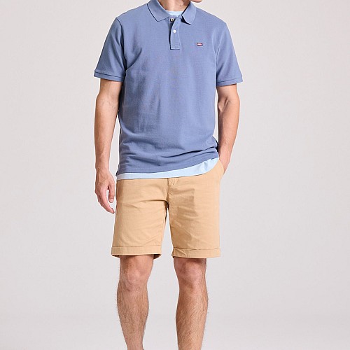 FUNKY BUDDHA Ανδρική Polo Μπλούζα FBM009-001-11
